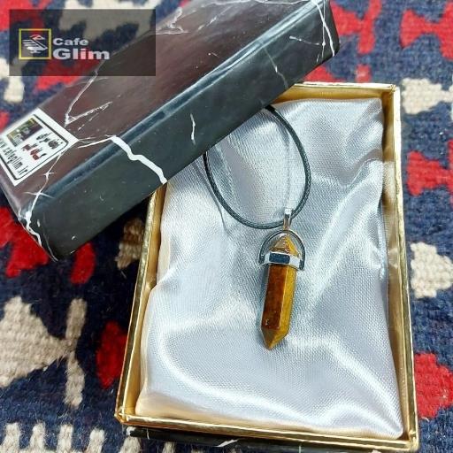   گردنبند سنگ چشم ببر 2