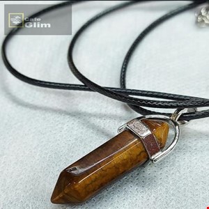 گردنبند سنگ چشم ببری کد 1284