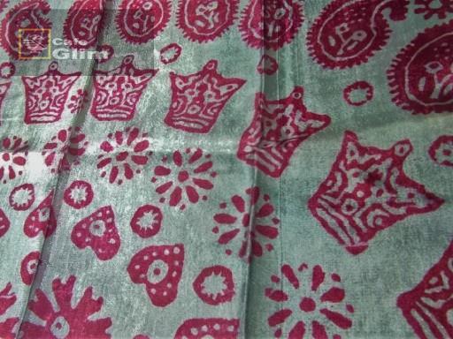  شال ابریشمی 24 تاج پادشاهی 4