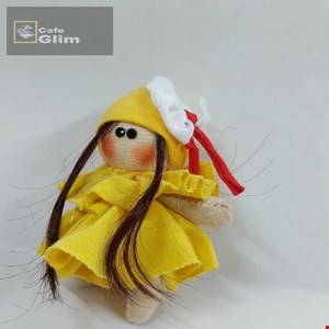 دسته کلید عروسکی روسی دست بافت طرح گوگولی کد 1300