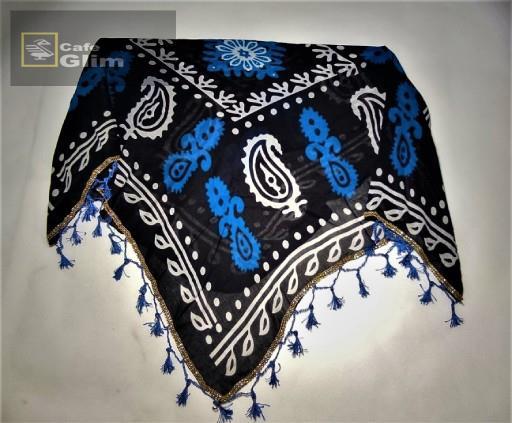 گلونی گل آبی منگوله دار آبی کد 1106