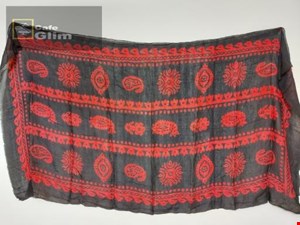 شال گلونی ابریشمی اصیل لکی کد 1276