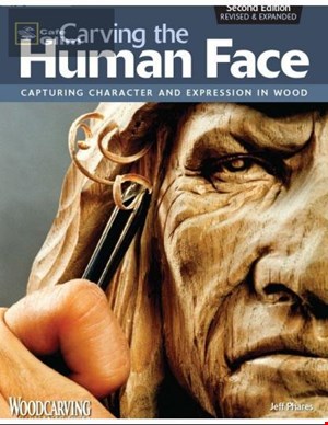 کتاب carving human face آموزش حکاکی صورت انسان با چوب