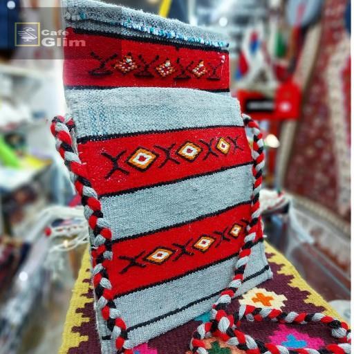   کیف گلیم دست بافت طرح شنل قرمزی 3
