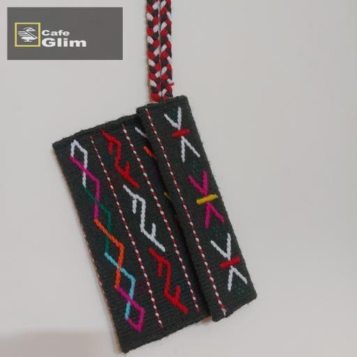 کیف دستی گلیمی پروانه 2
