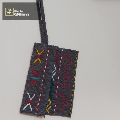  کیف دستی گلیمی پروانه 3