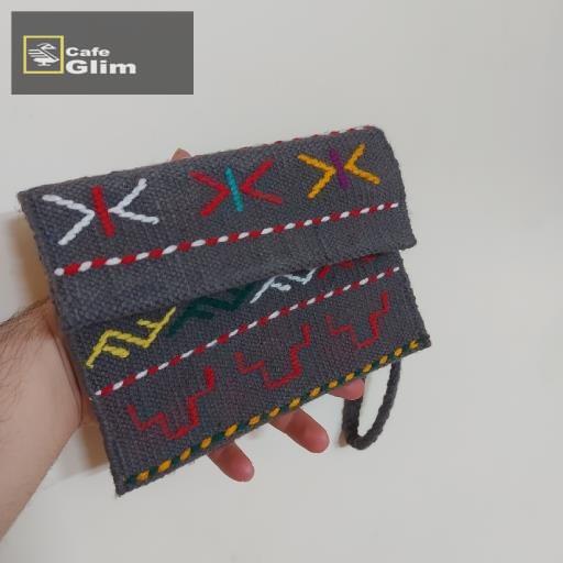  کیف دستی گلیمی پروانه 8