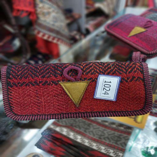 کیف پول جاجیم و پشم طرح 2 کد 1024