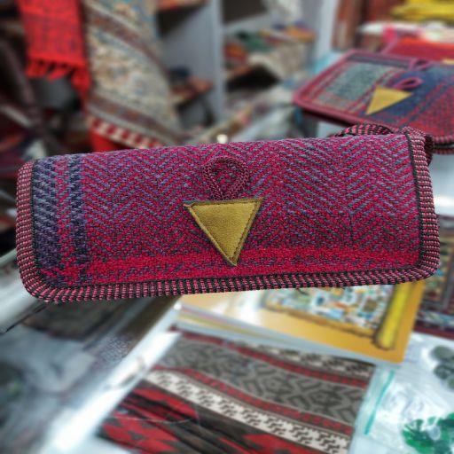 کیف پول جاجیم و پشم طرح 3 کد 1024